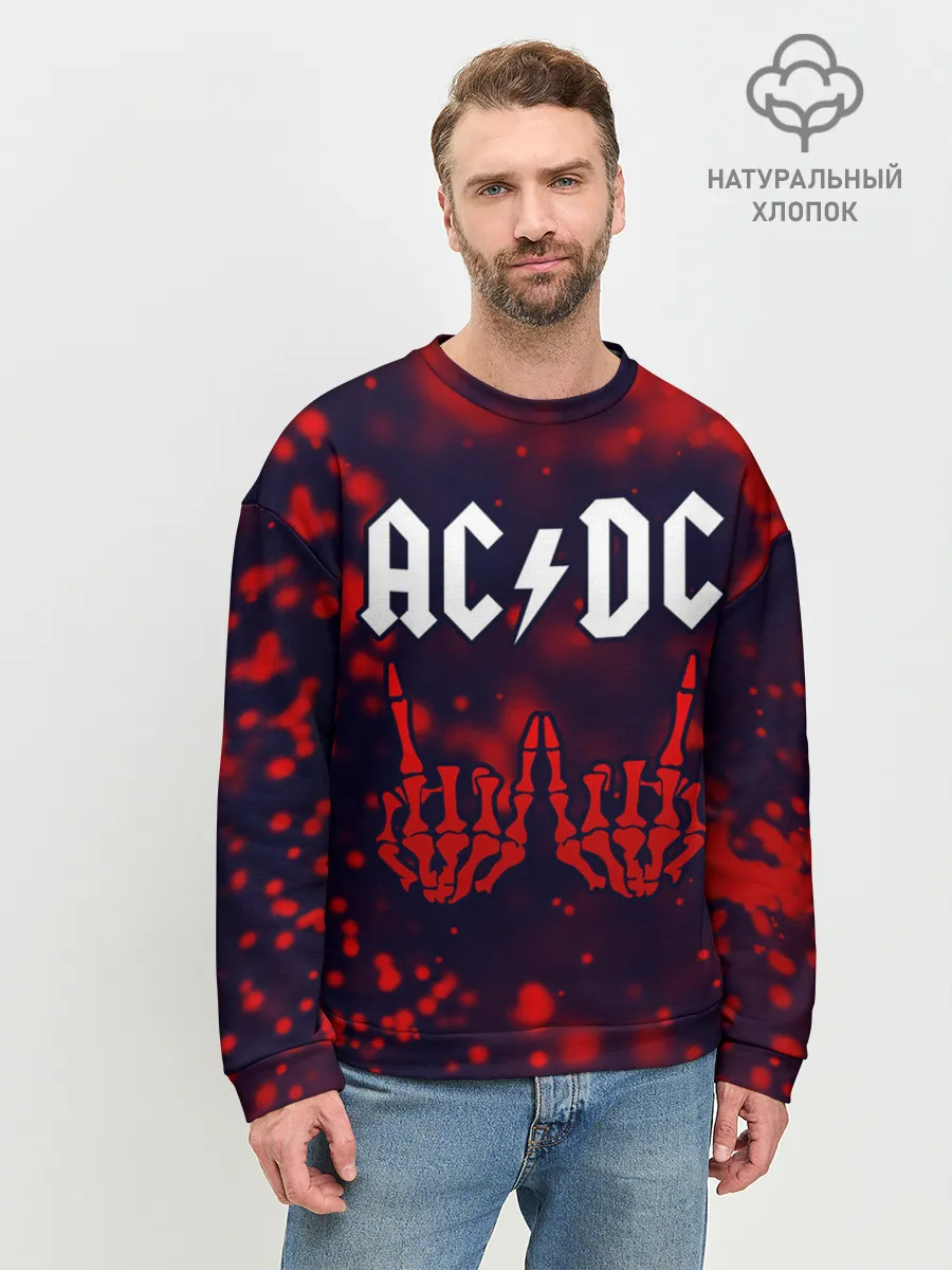 Мужской свитшот базовый / AC DС
