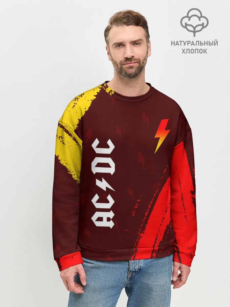Мужской свитшот базовый / AC DС