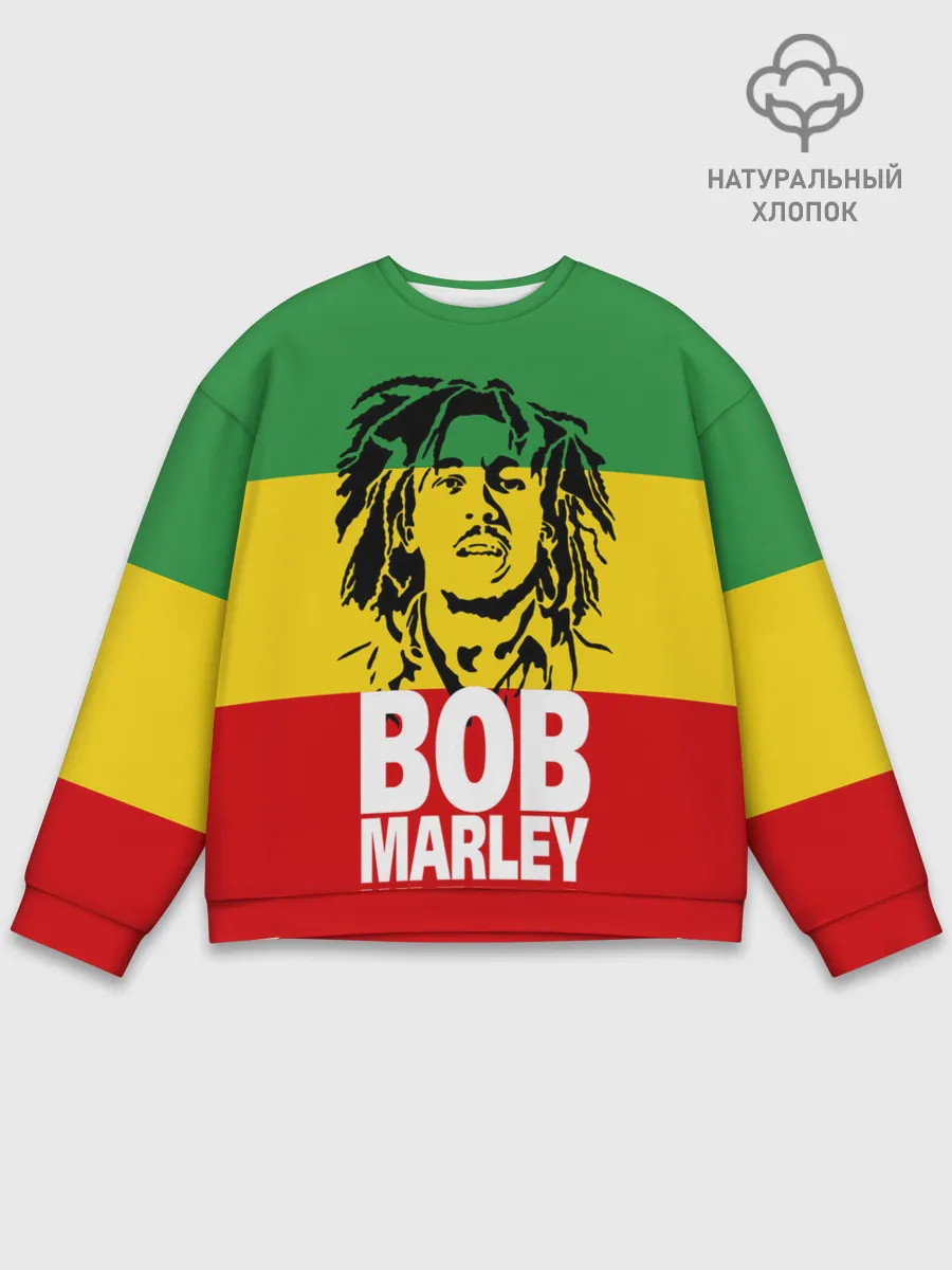 Мужской свитшот базовый / Bob Marley
