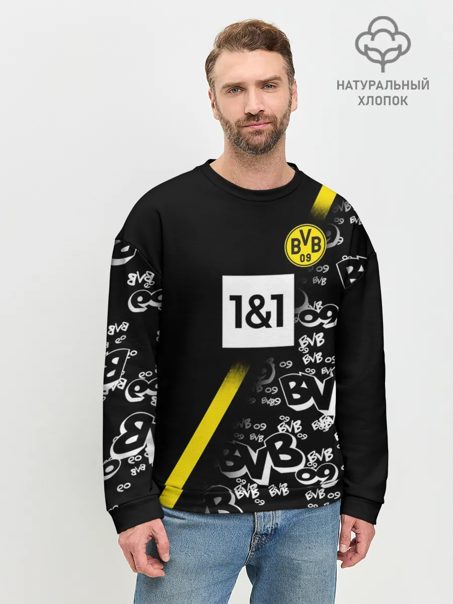 Мужской свитшот базовый / Dortmund 2020/2021 ФОРМА