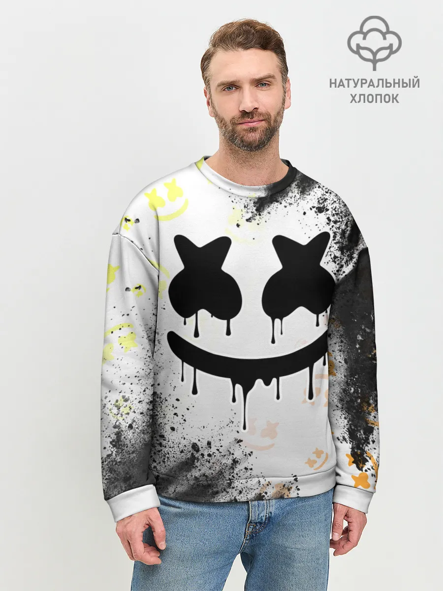Мужской свитшот базовый / MARSHMELLO / МАРШМЕЛЛОУ