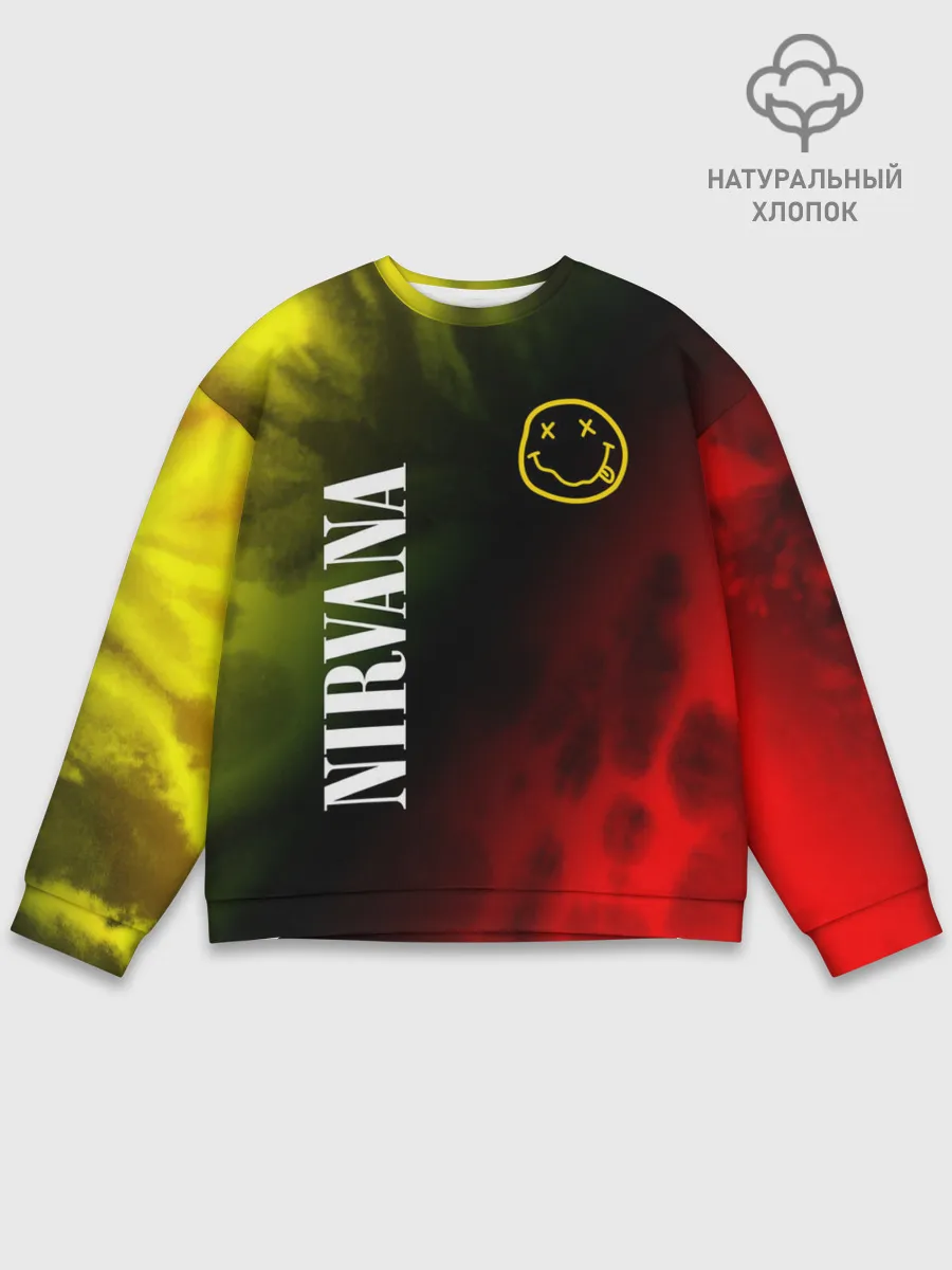 Мужской свитшот базовый / NIRVANA / НИРВАНА