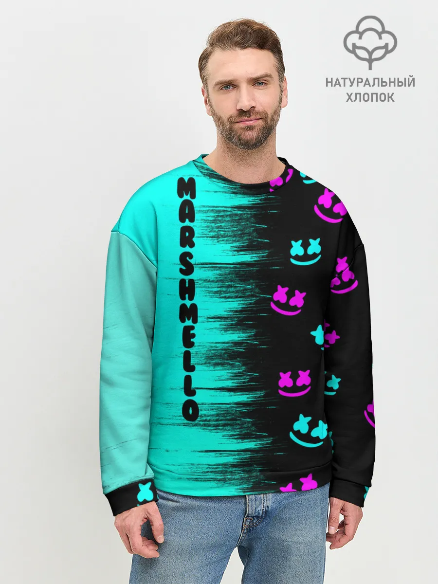 Мужской свитшот базовый / Marshmello