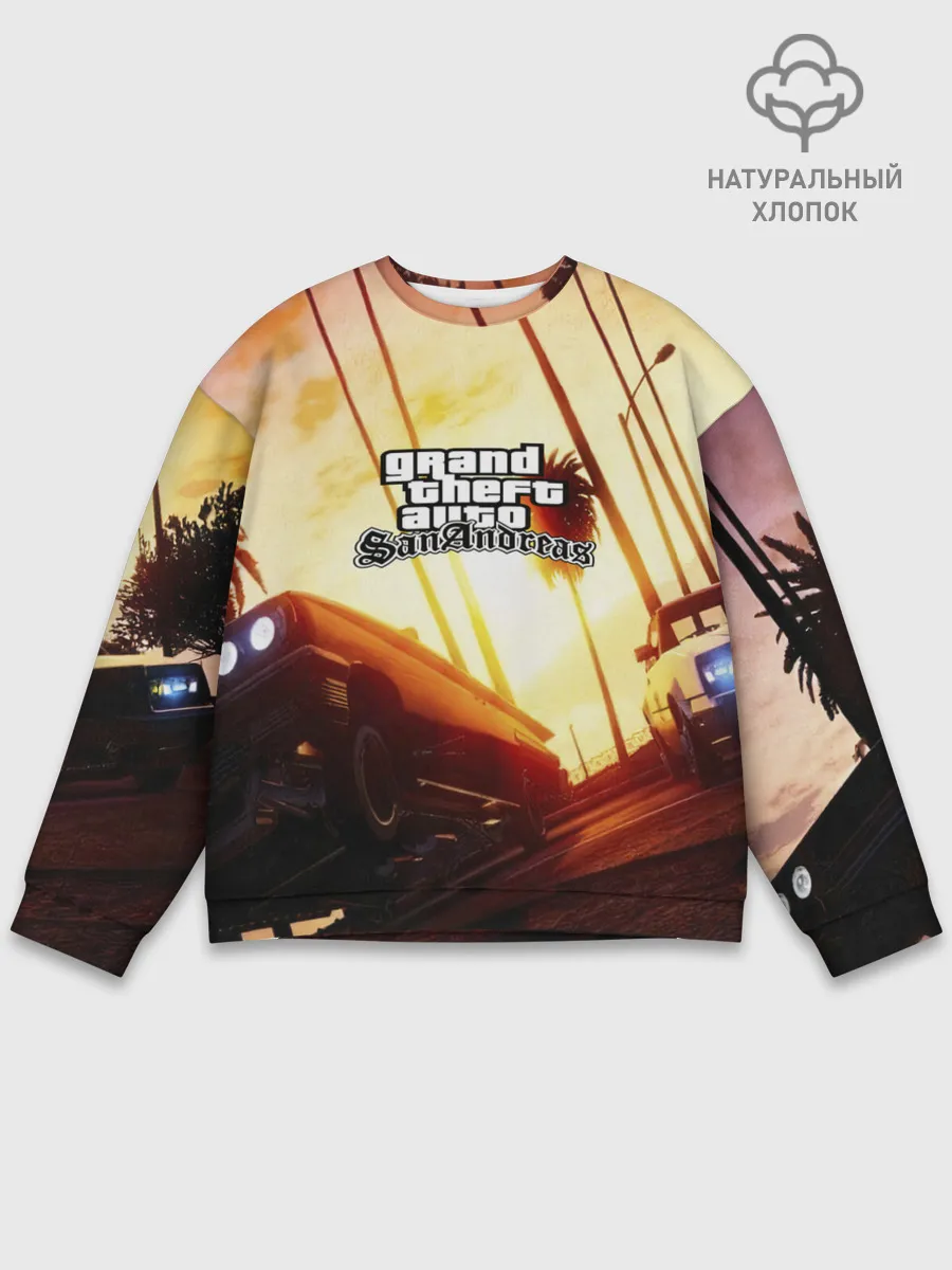 Мужской свитшот базовый / GTA