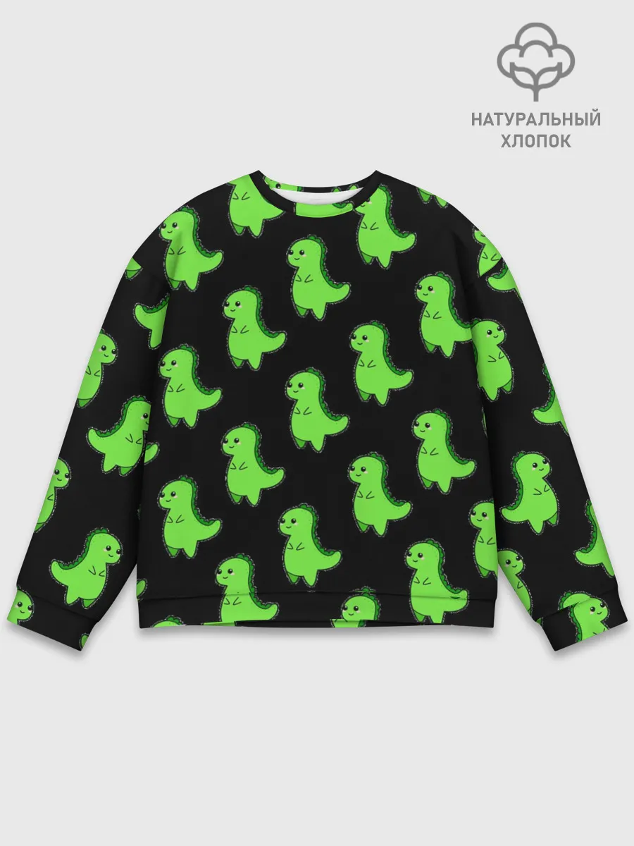 Мужской свитшот базовый / Динозавры