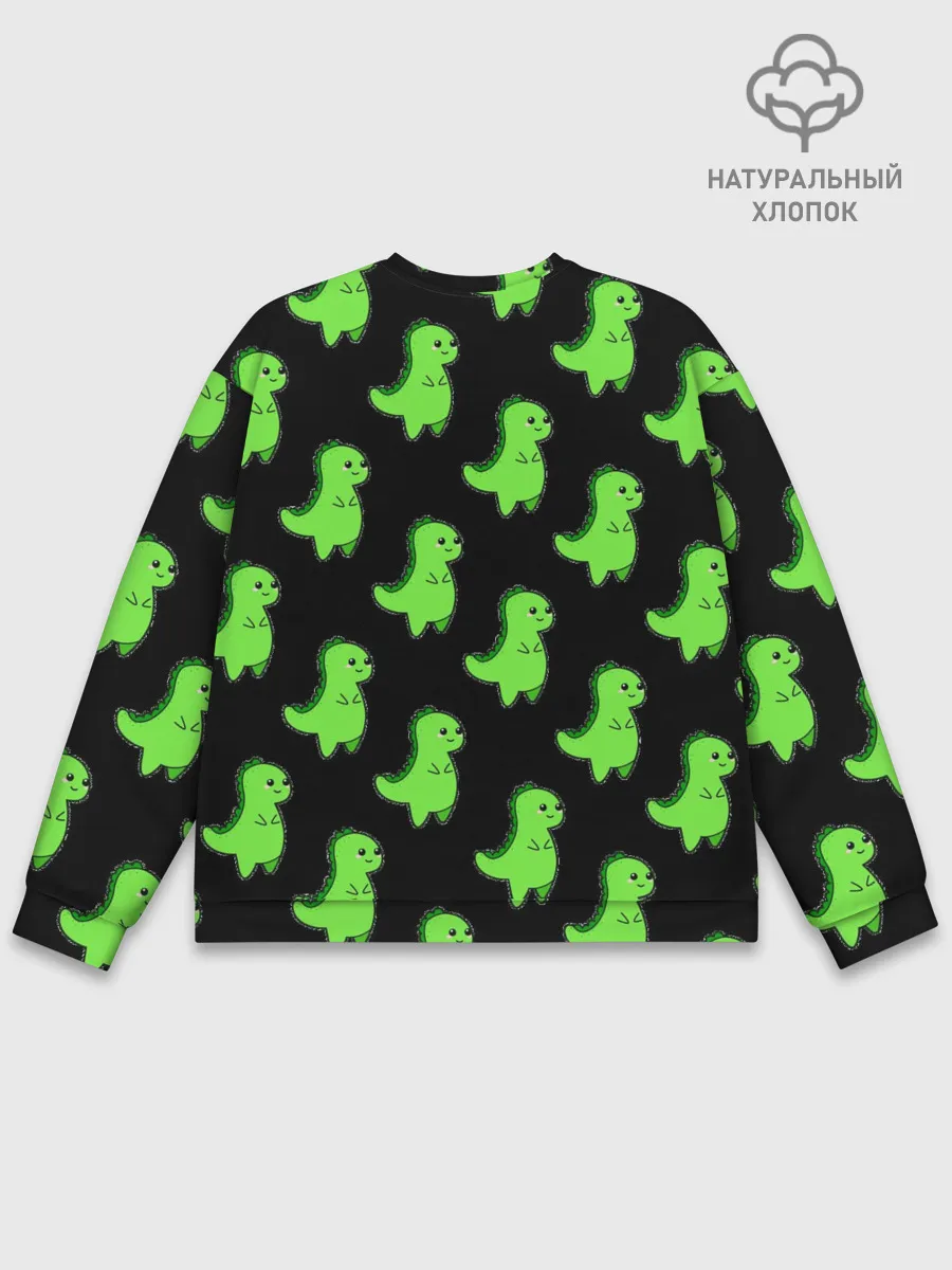 Мужской свитшот базовый / Динозавры