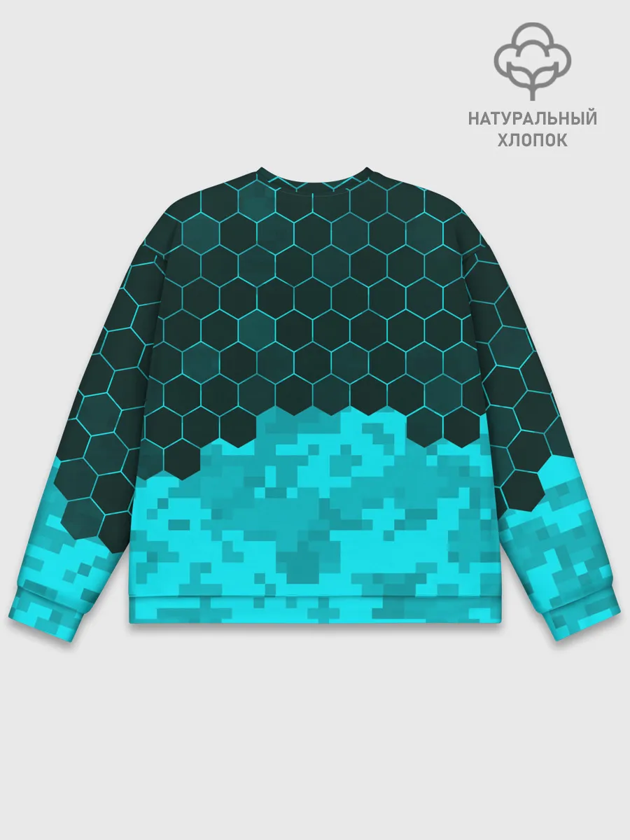 Мужской свитшот базовый / MINECRAFT / МАЙНКРАФТ