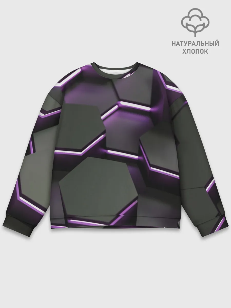 Мужской свитшот базовый / Neon light