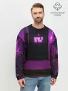 Мужской свитшот базовый / Неоновый стиль