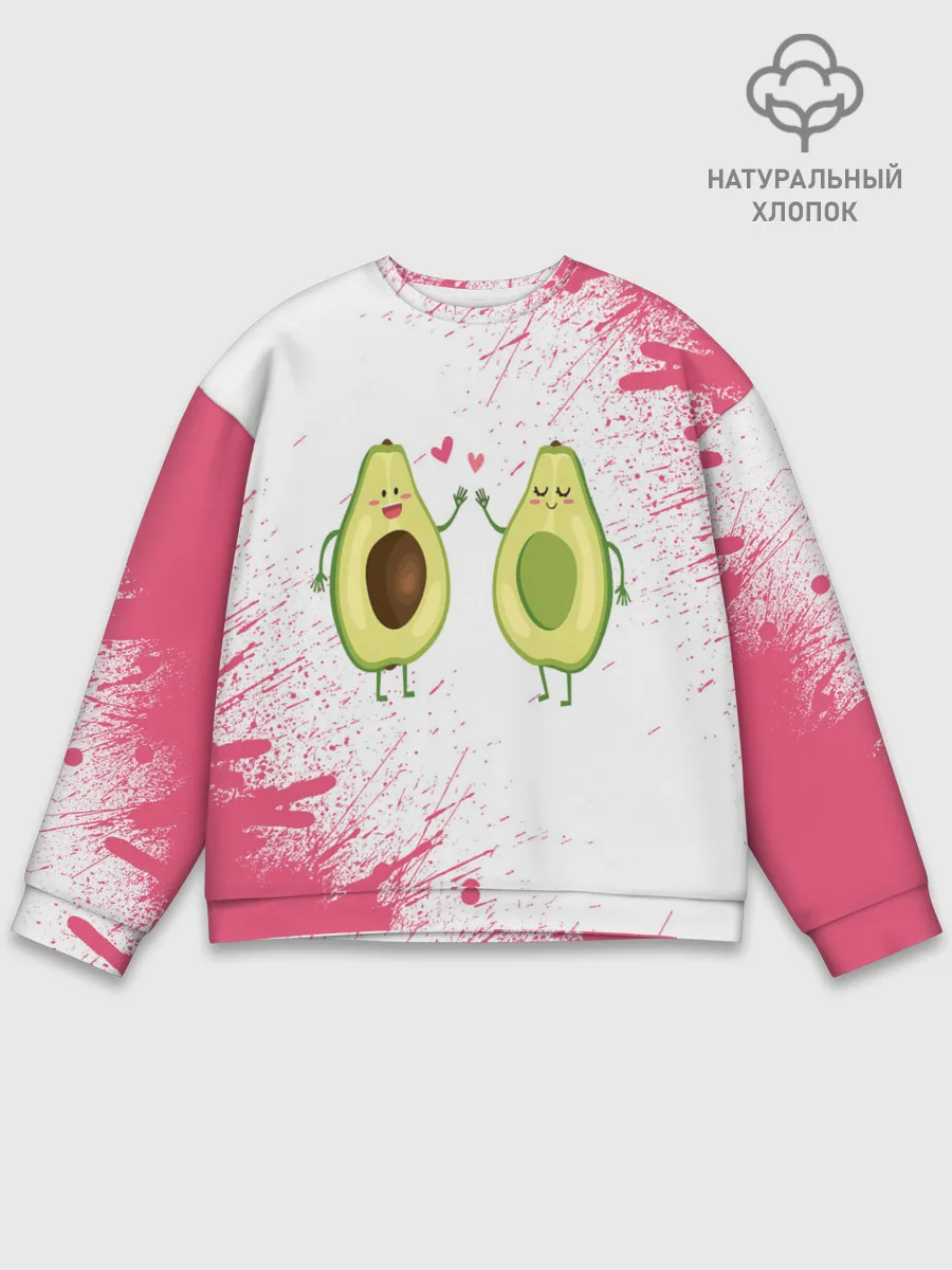 Мужской свитшот базовый / Авокадо