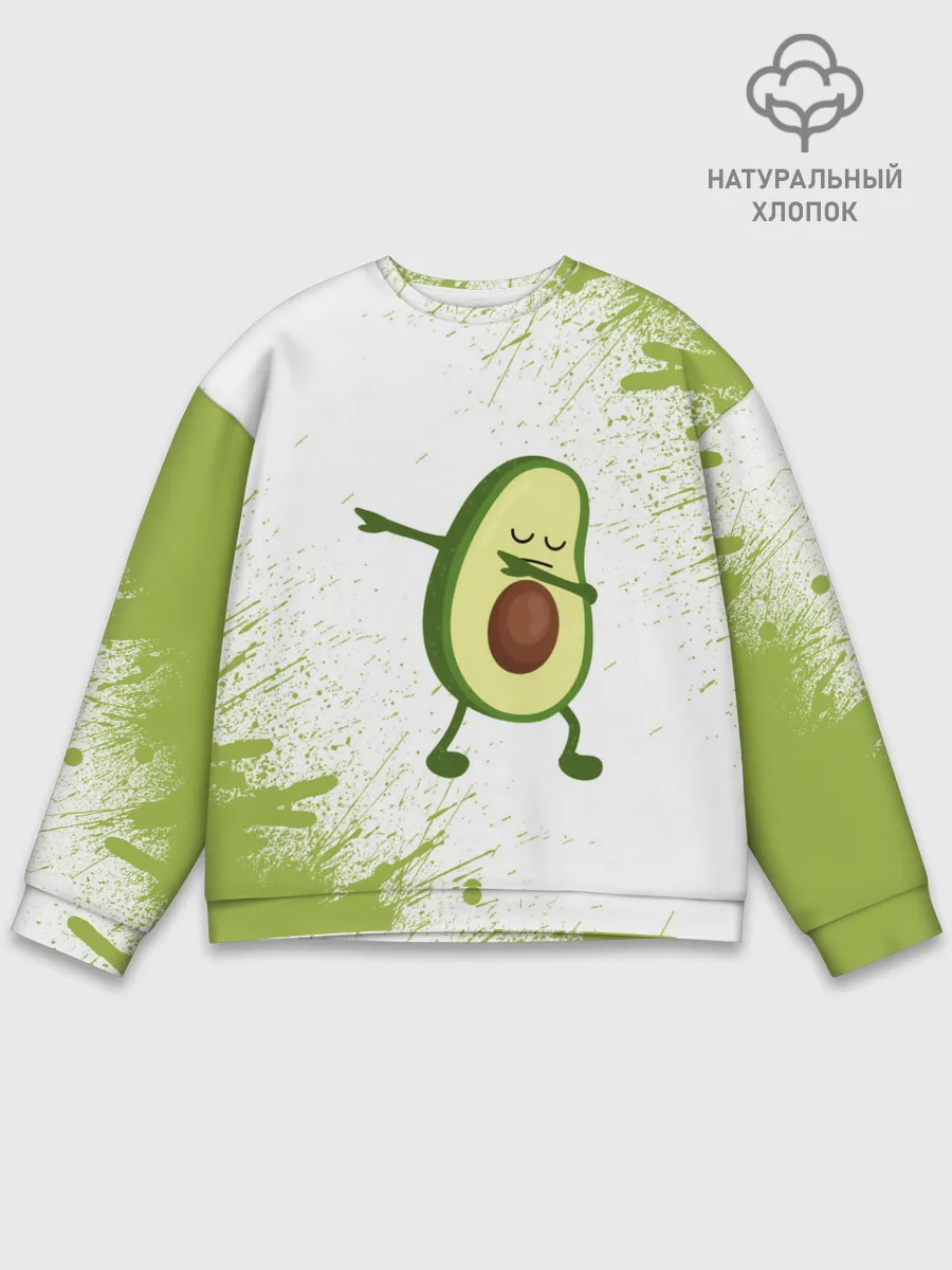 Мужской свитшот базовый / Авокадо