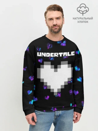 Мужской свитшот базовый / UNDERTALE / АНДЕРТЕЙЛ