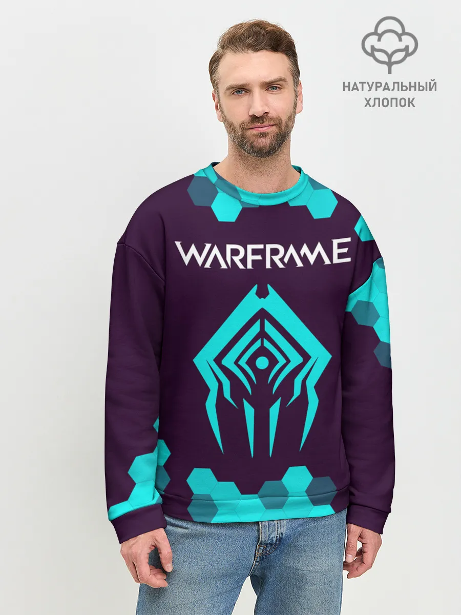 Мужской свитшот базовый / WARFRAME / ВАРФРЕЙМ