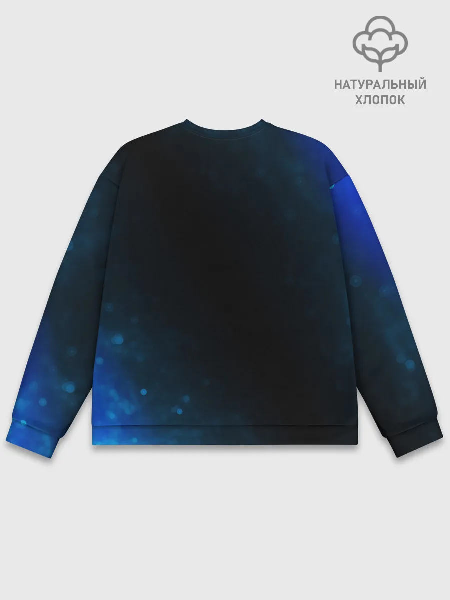 Мужской свитшот базовый / RUSSIA / РОССИЯ