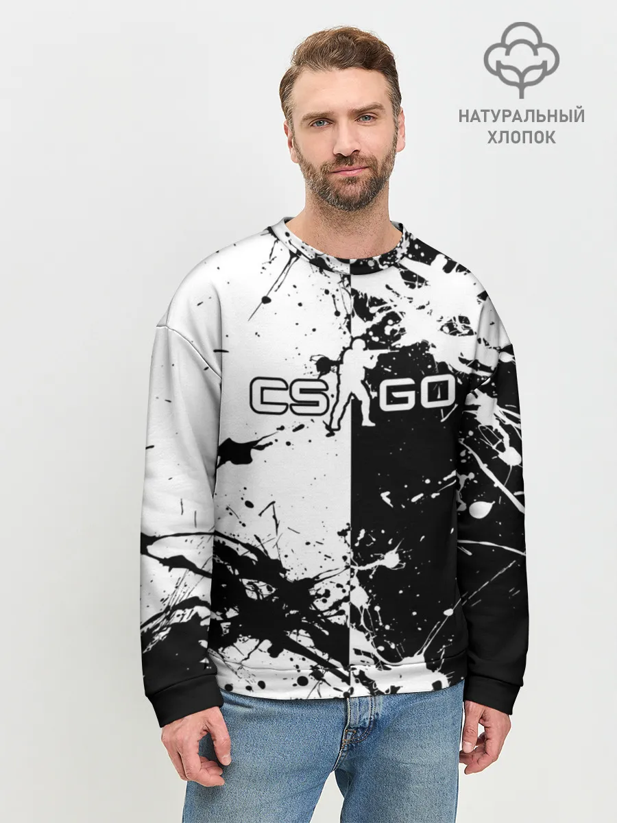 Мужской свитшот базовый / COUNTER STRIKE