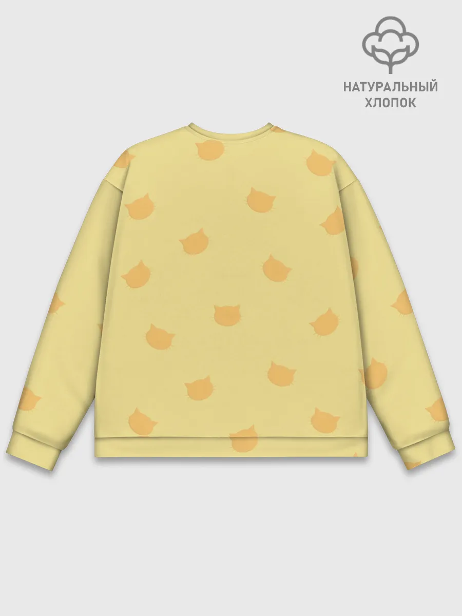 Мужской свитшот базовый / Кошки