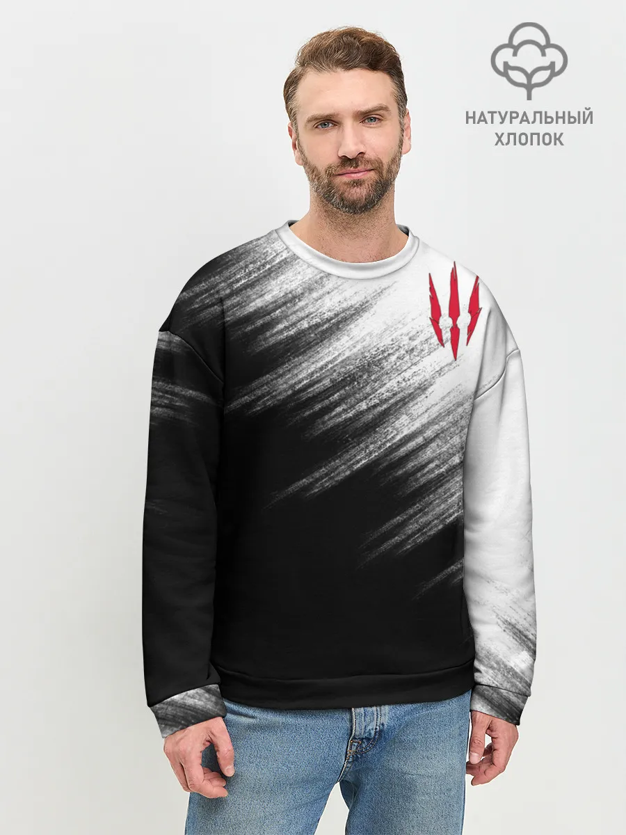 Мужской свитшот базовый / The Witcher