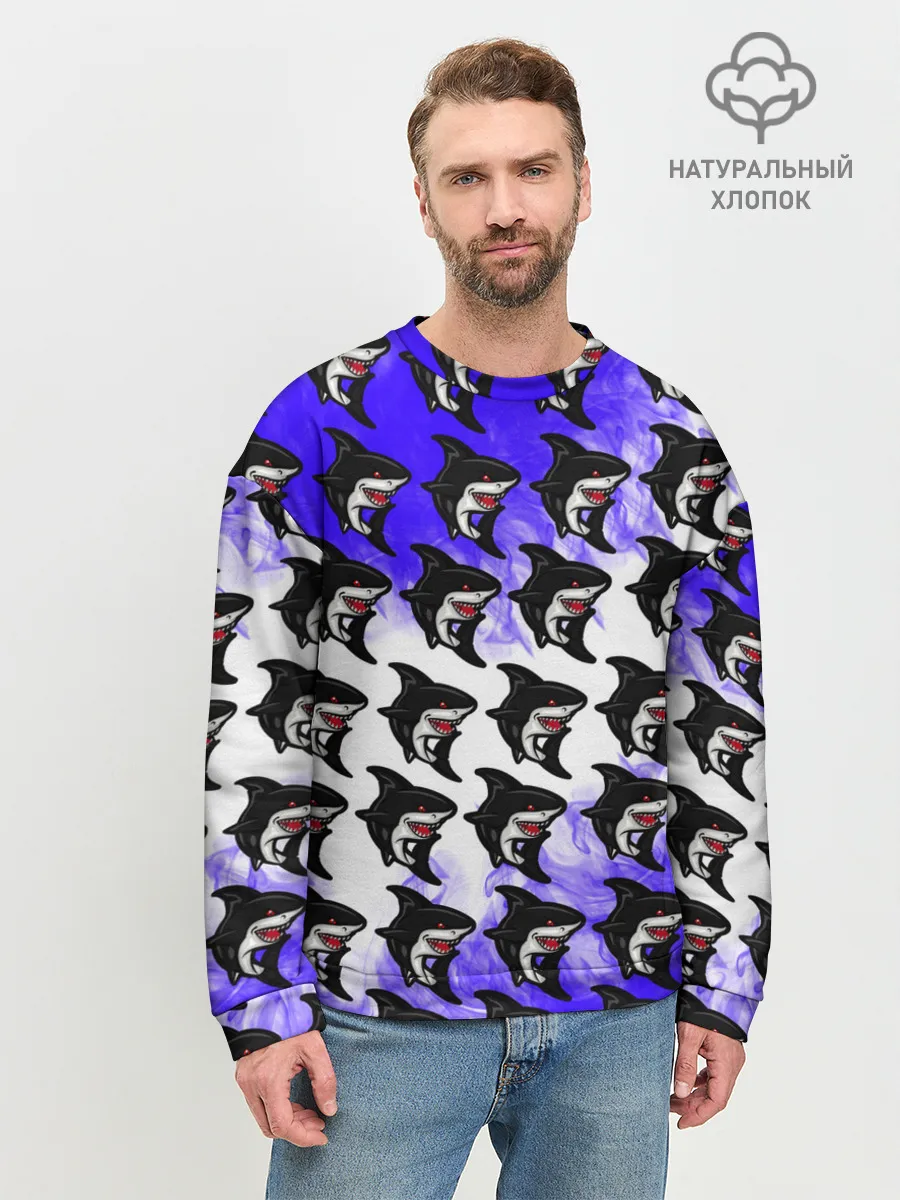 Мужской свитшот базовый / Акула