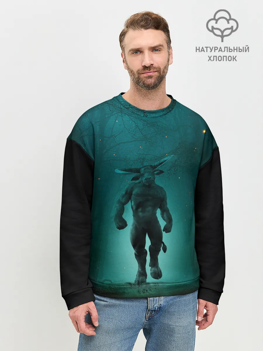 Мужской свитшот базовый / Бык Миноса