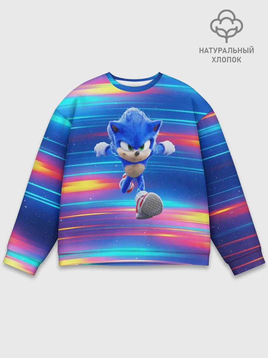 Мужской свитшот базовый / Sonic | Speed