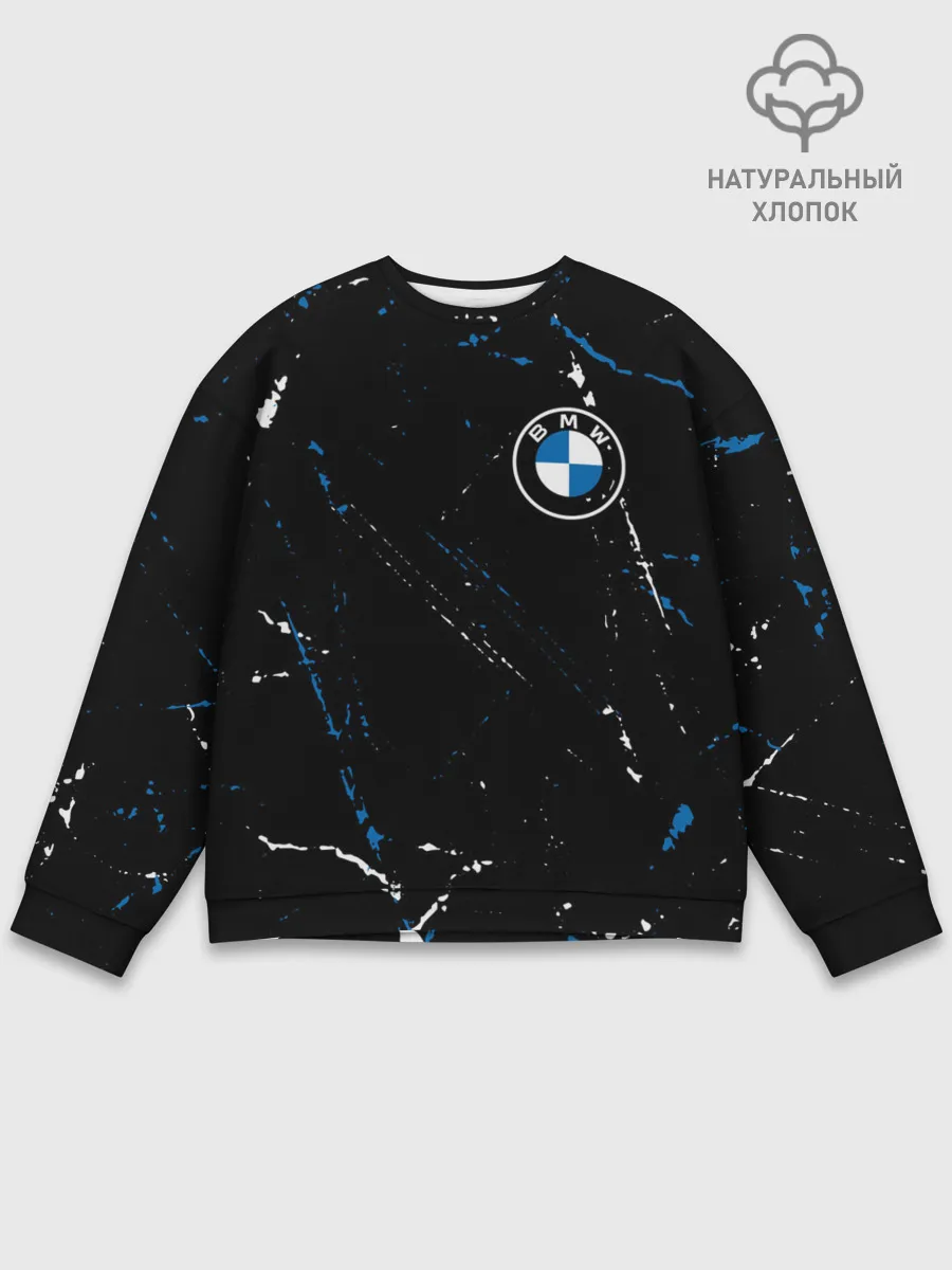 Мужской свитшот базовый / BMW / БМВ