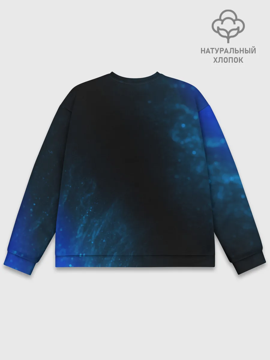 Мужской свитшот базовый / RUSSIA / РОССИЯ