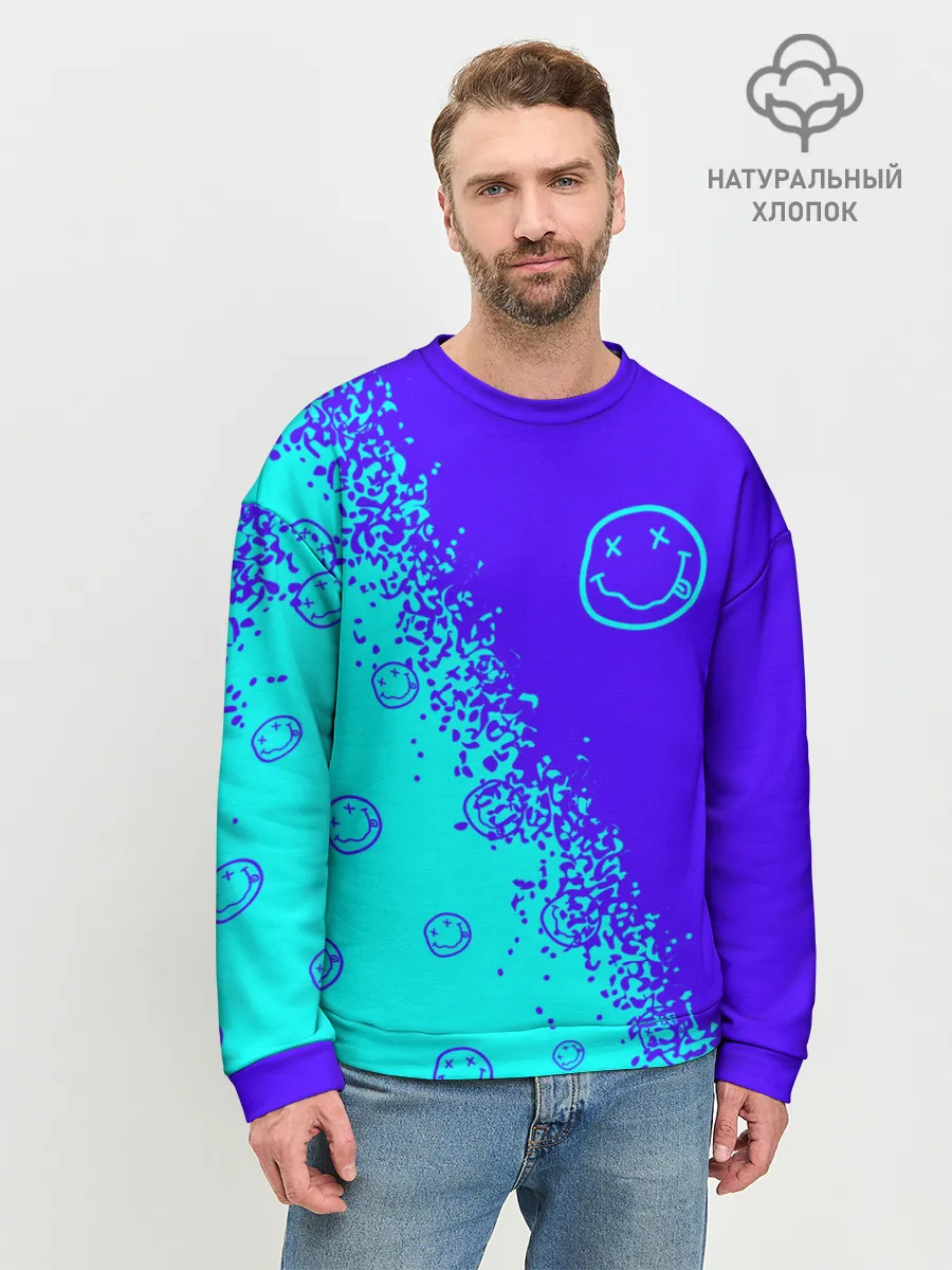 Мужской свитшот базовый / NIRVANA / НИРВАНА