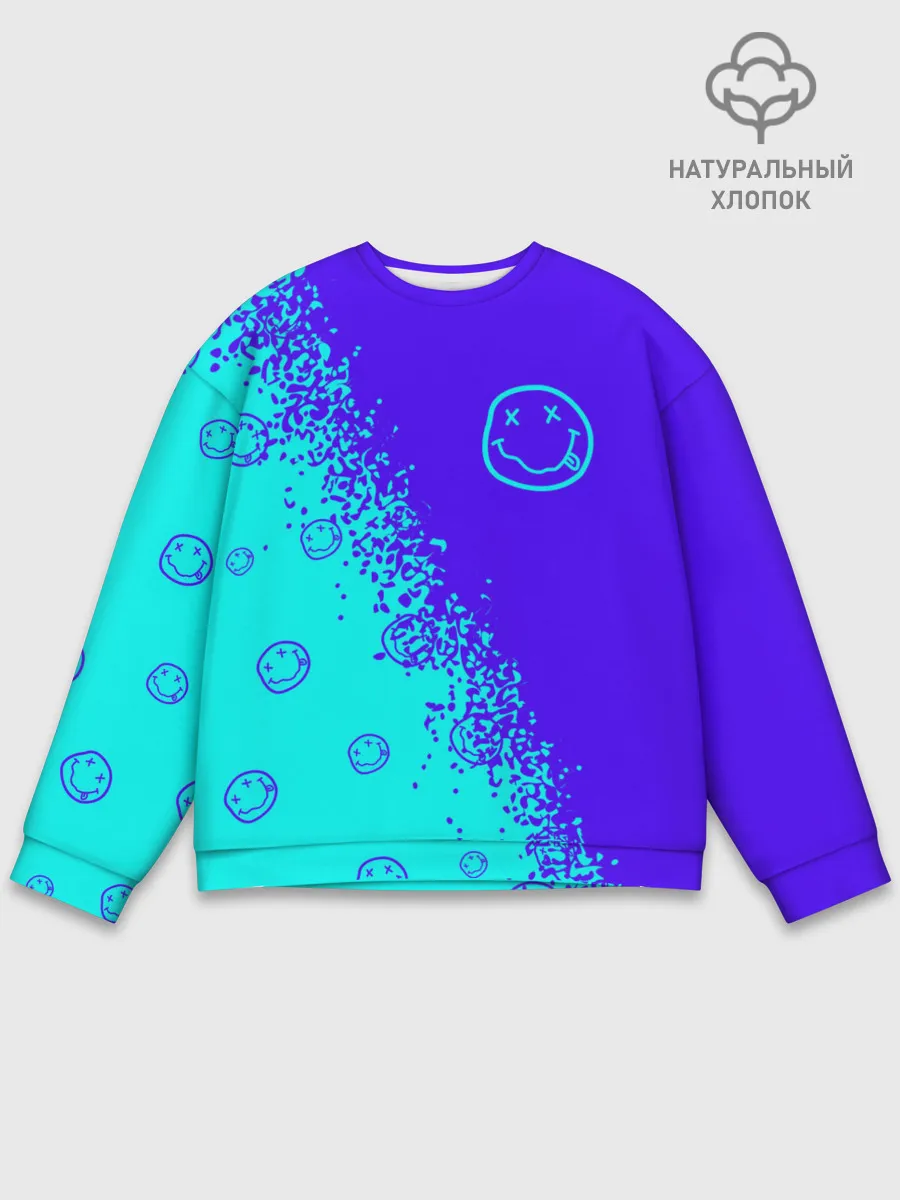 Мужской свитшот базовый / NIRVANA / НИРВАНА