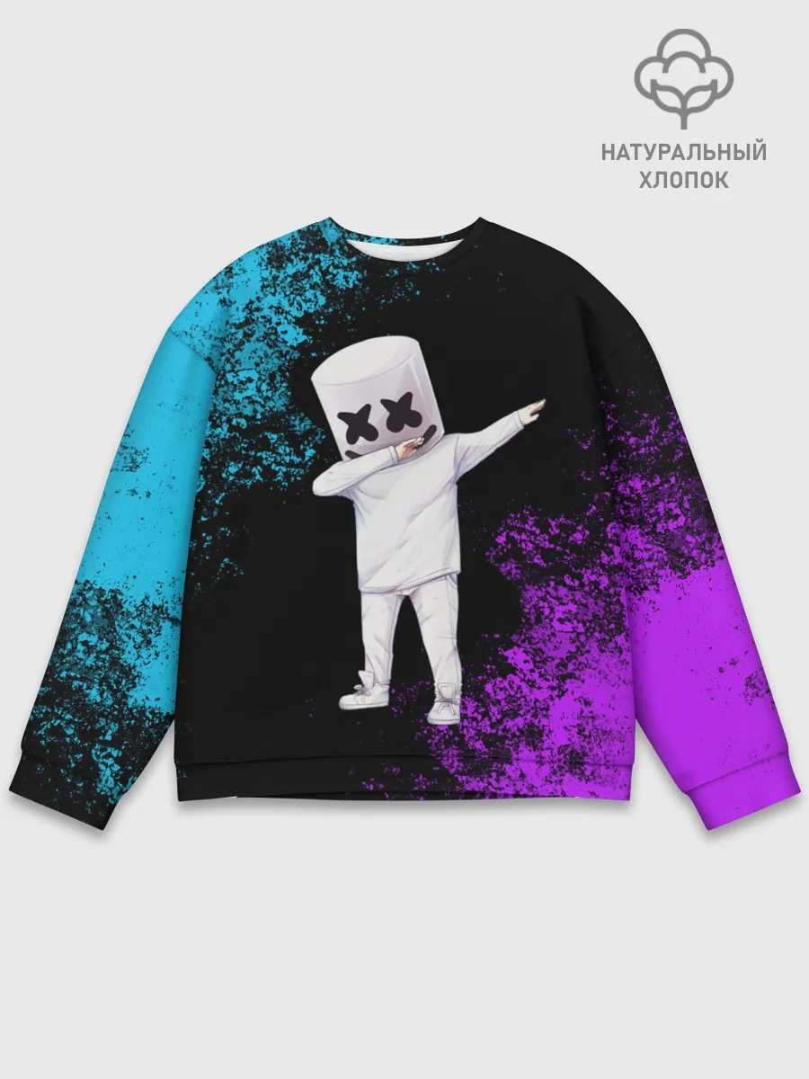 Мужской свитшот базовый / MARSHMELLO