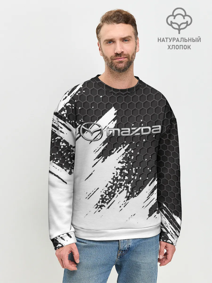 Мужской свитшот базовый / MAZDA
