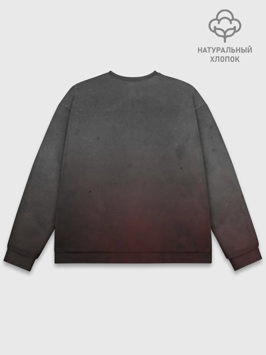 Мужской свитшот базовый / Эмблема Ведьмак