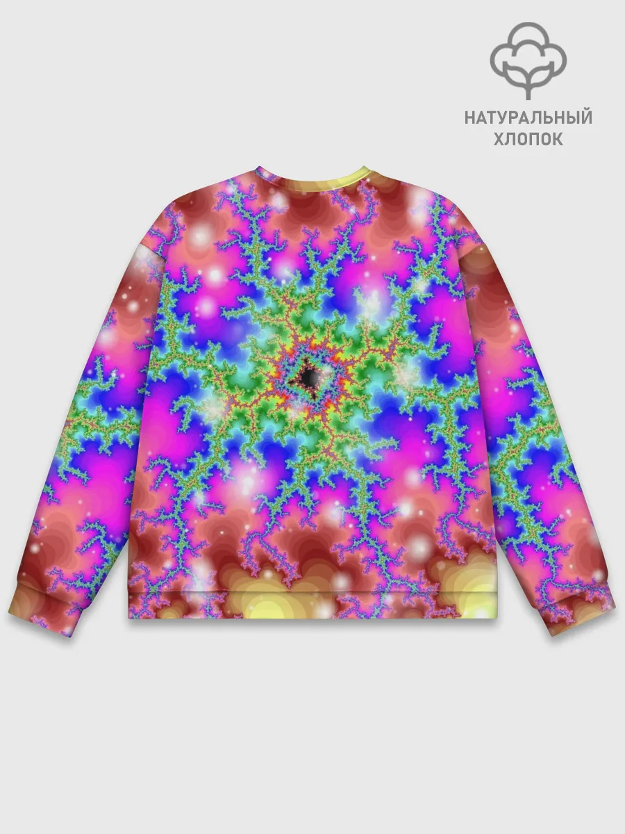 Мужской свитшот базовый / Абстракция