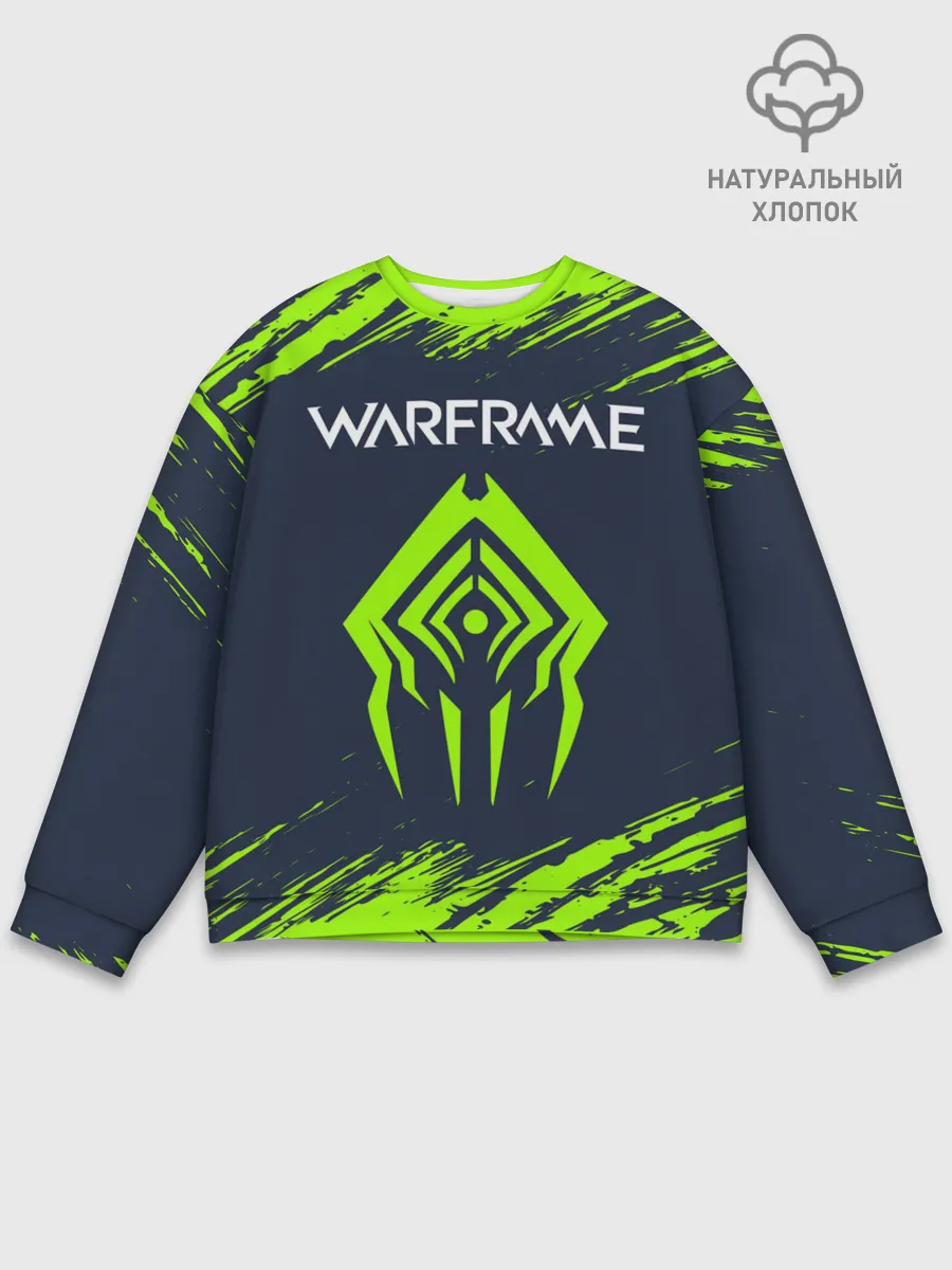 Мужской свитшот базовый / WARFRAME / ВАРФРЕЙМ