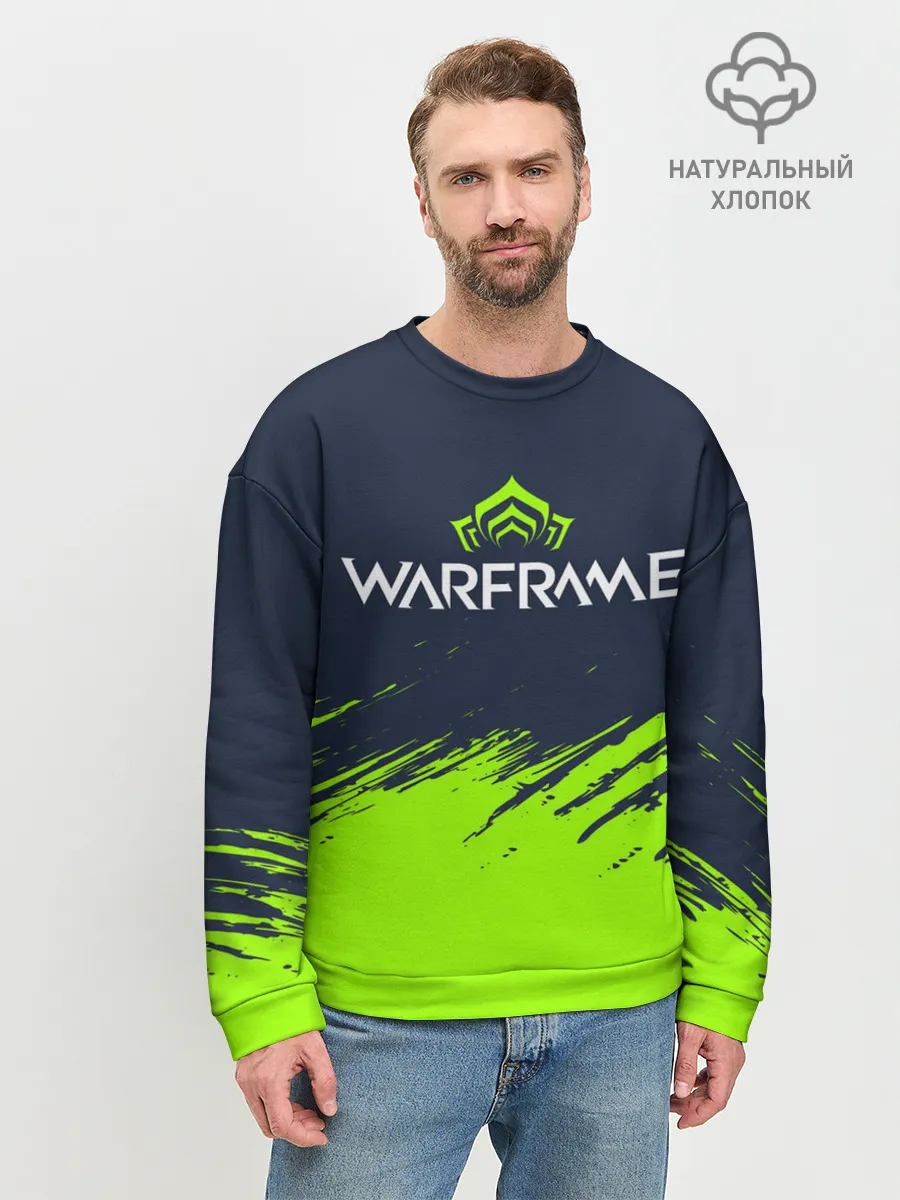 Мужской свитшот базовый / WARFRAME / ВАРФРЕЙМ