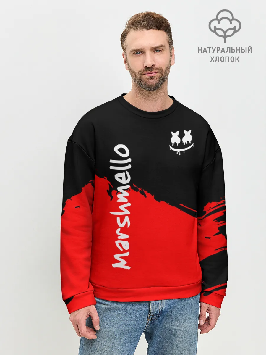 Мужской свитшот базовый / Marshmello