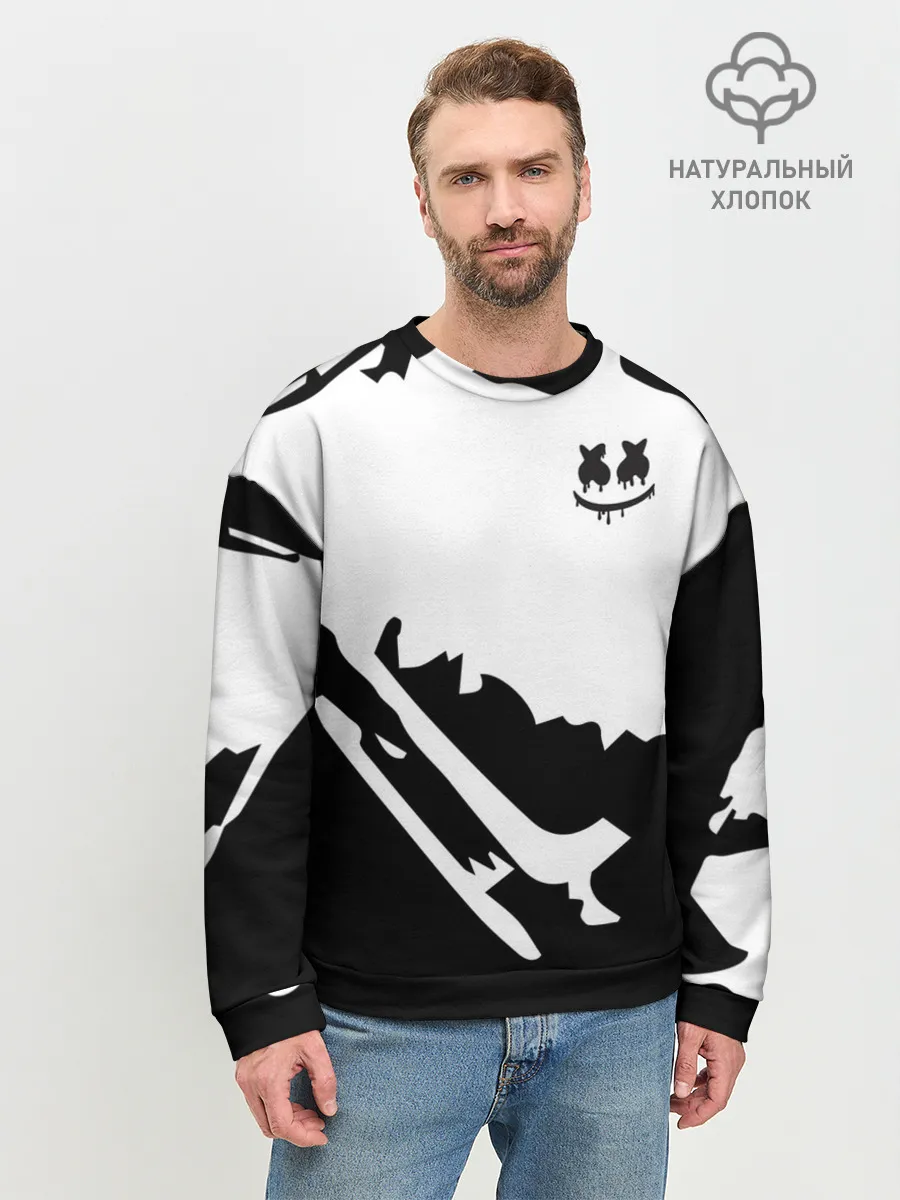 Мужской свитшот базовый / Marshmello