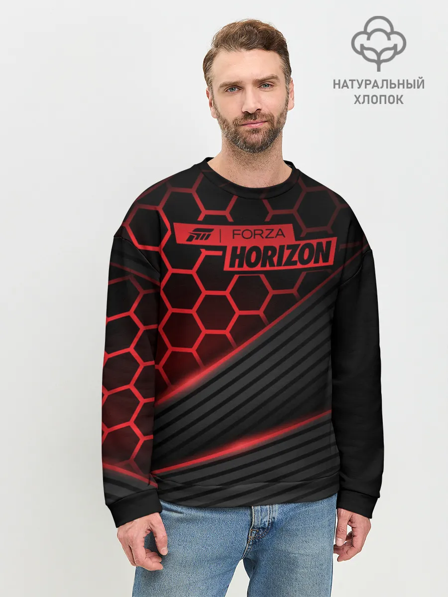 Мужской свитшот базовый / Forza Horizon