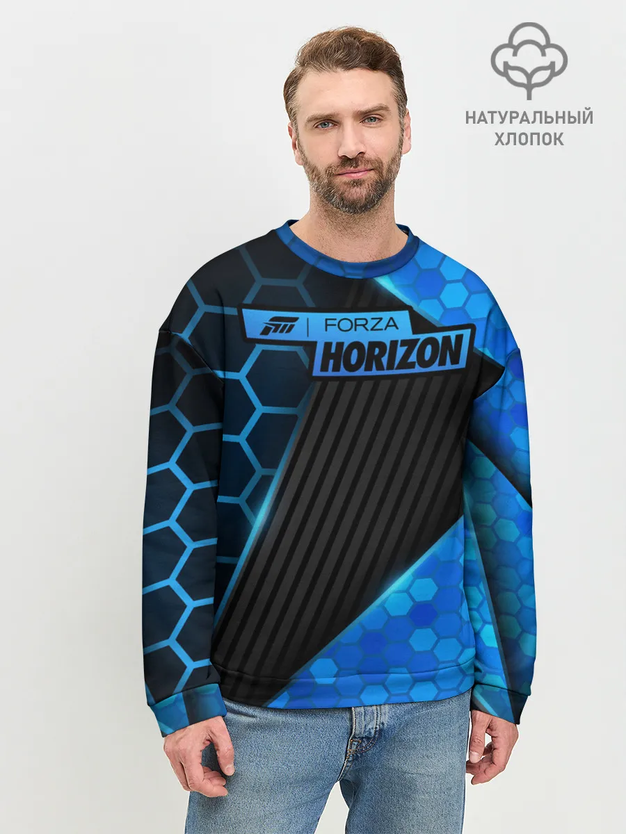 Мужской свитшот базовый / Forza Horizon
