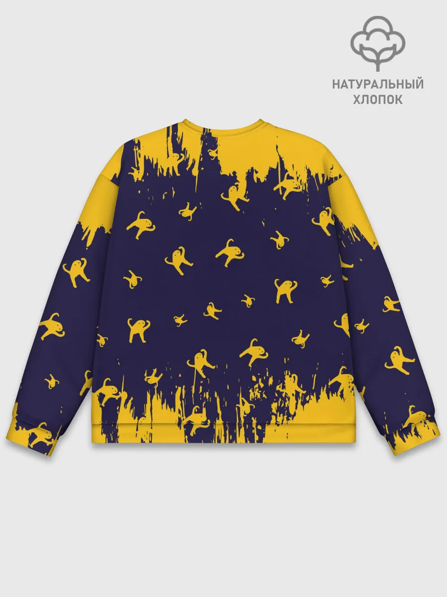 Мужской свитшот базовый / ЪУЪ СЪУКА