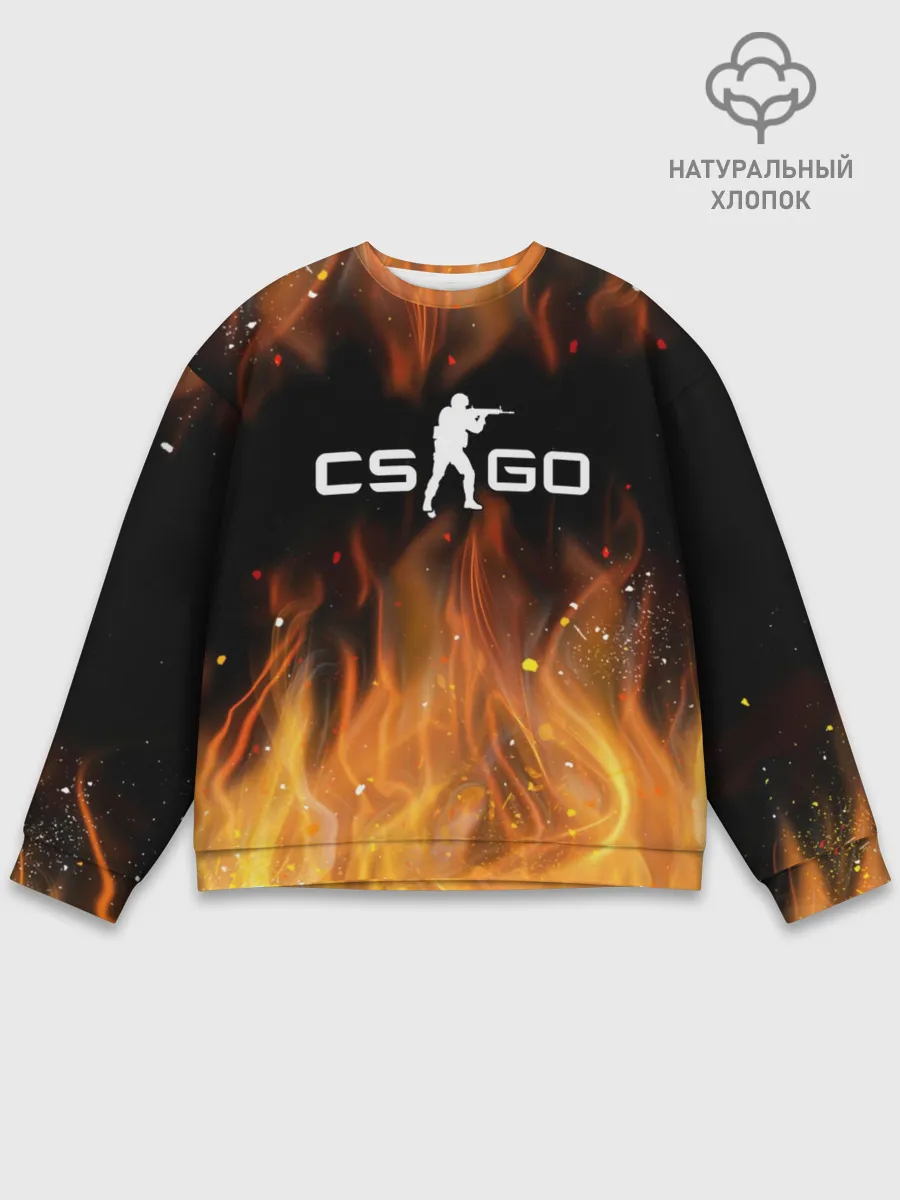 Мужской свитшот базовый / COUNTER STRIKE