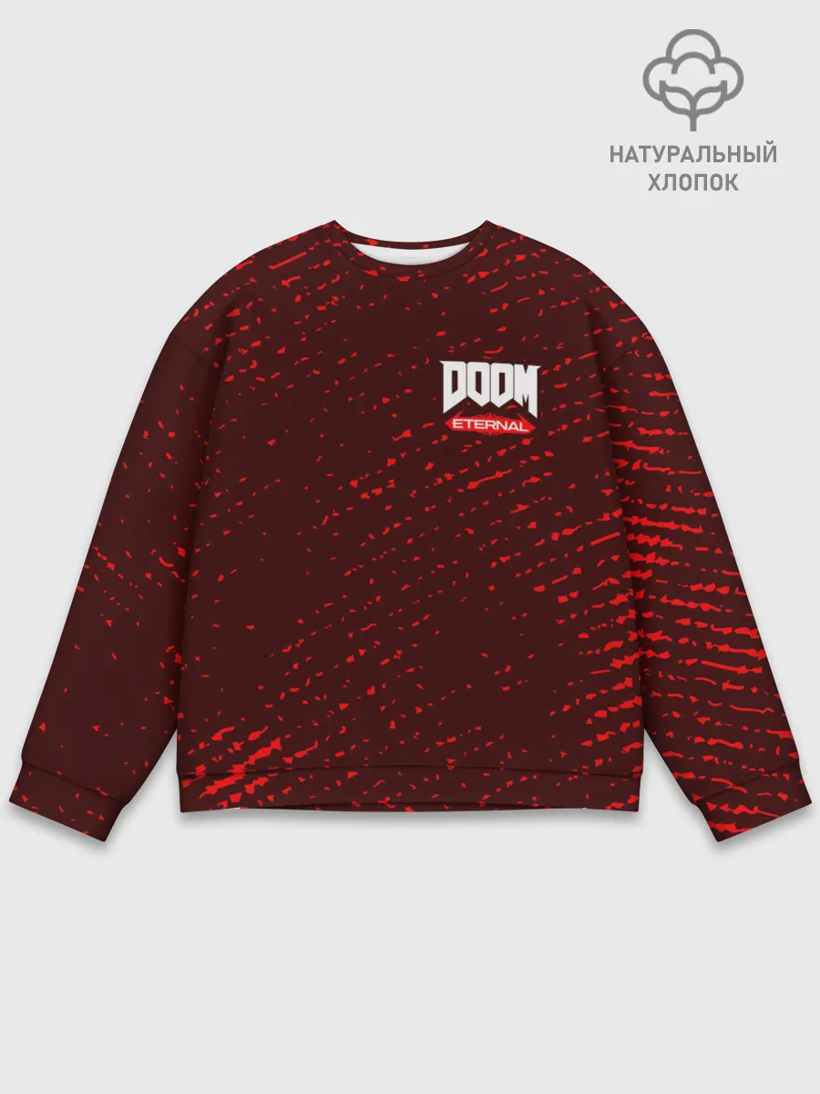 Мужской свитшот базовый / DOOM ETERNAL / ДУМ ЭТЕРНАЛ