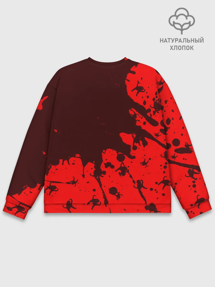 Мужской свитшот базовый / ЪУЪ СЪУКА