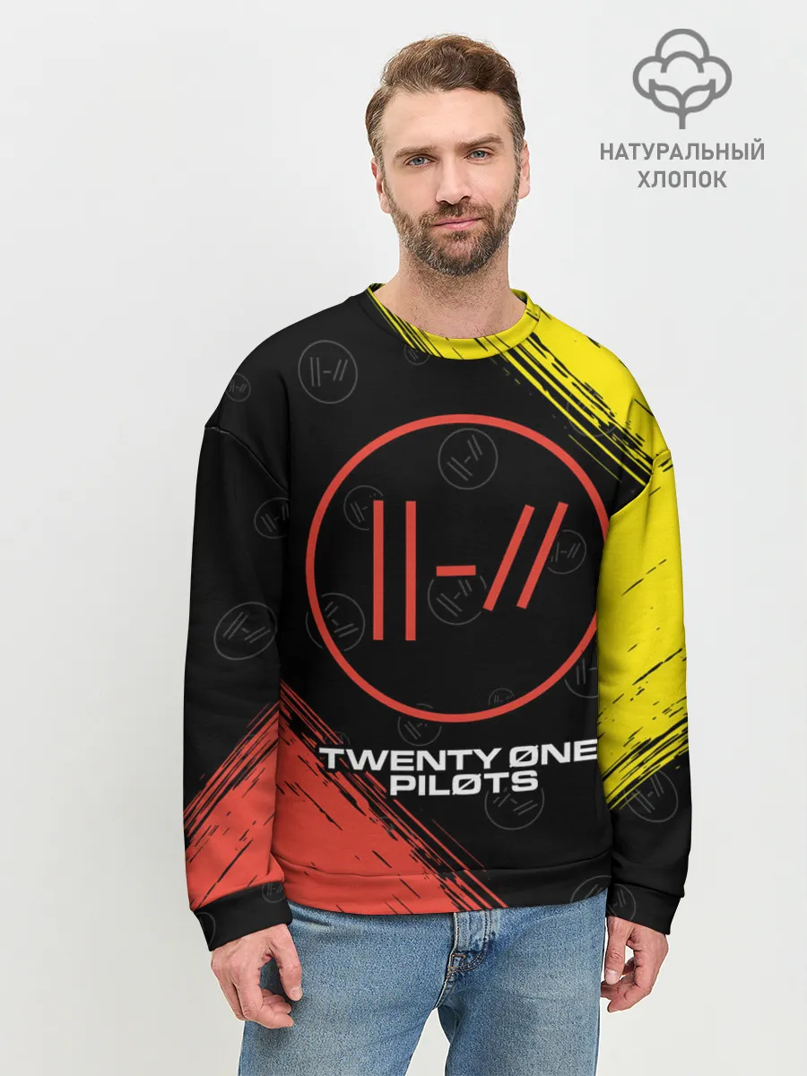 Мужской свитшот базовый / TWENTY ONE PILOTS / 21 PILOTS