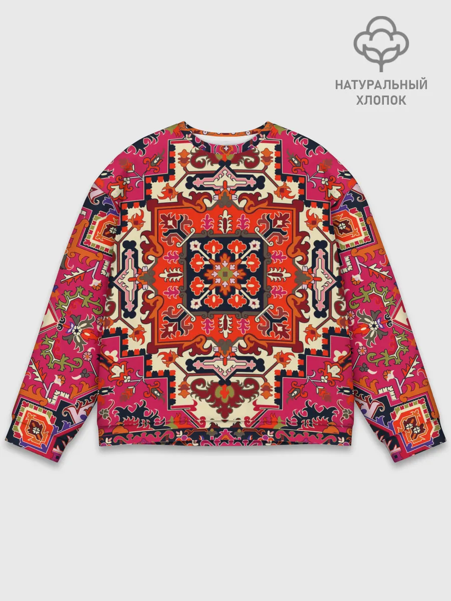 Мужской свитшот базовый / Бордовый ковер