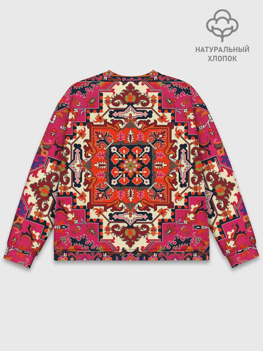 Мужской свитшот базовый / Бордовый ковер