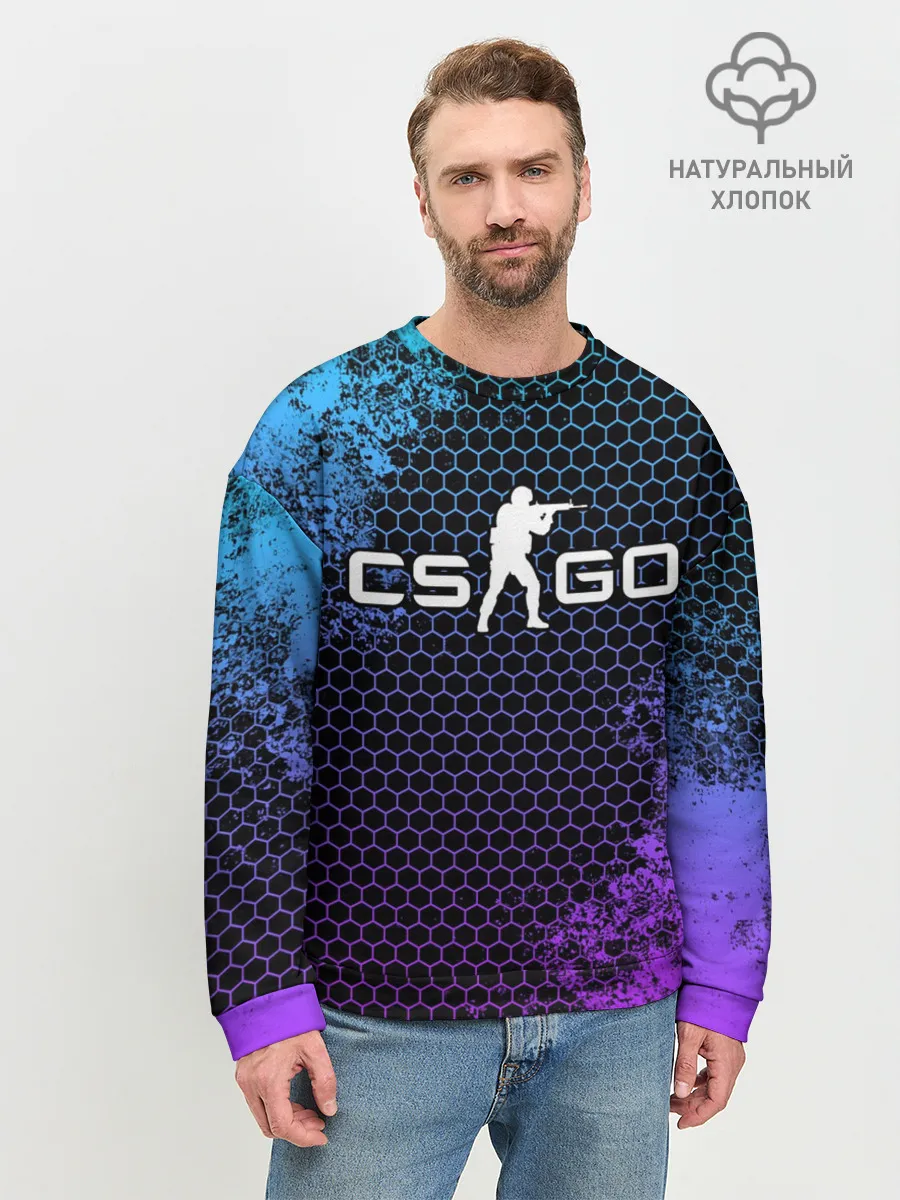 Мужской свитшот базовый / COUNTER STRIKE