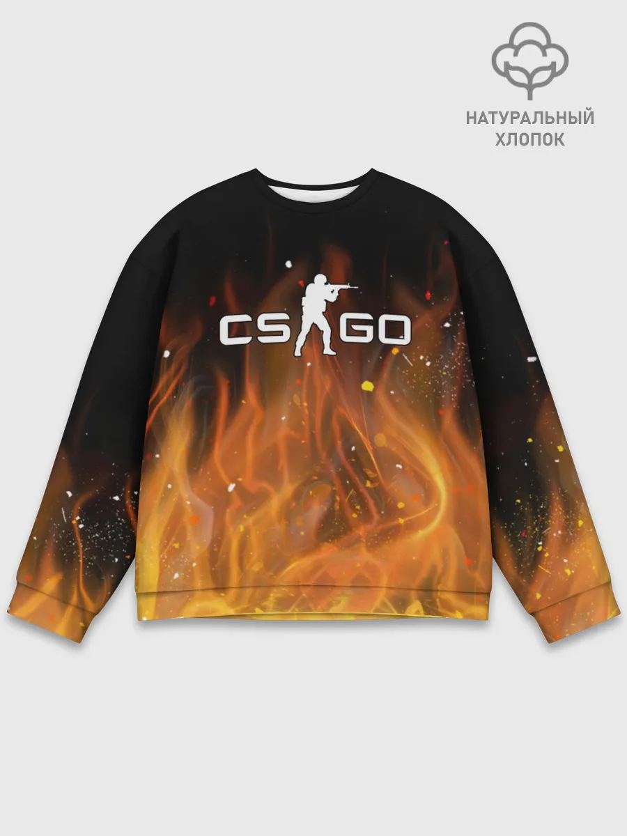 Мужской свитшот базовый / COUNTER STRIKE