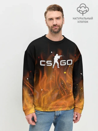 Мужской свитшот базовый / COUNTER STRIKE
