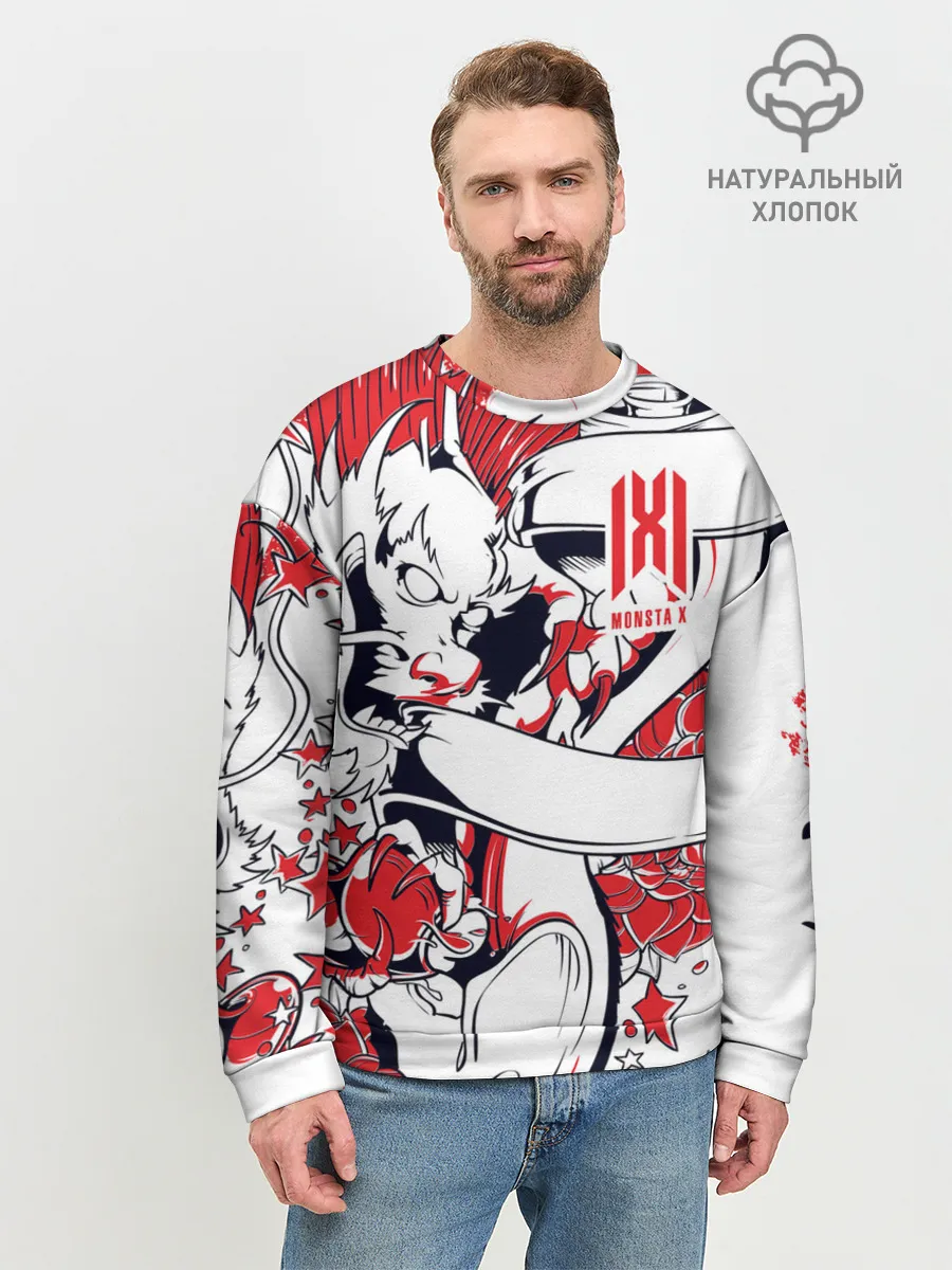 Мужской свитшот базовый / Monsta X