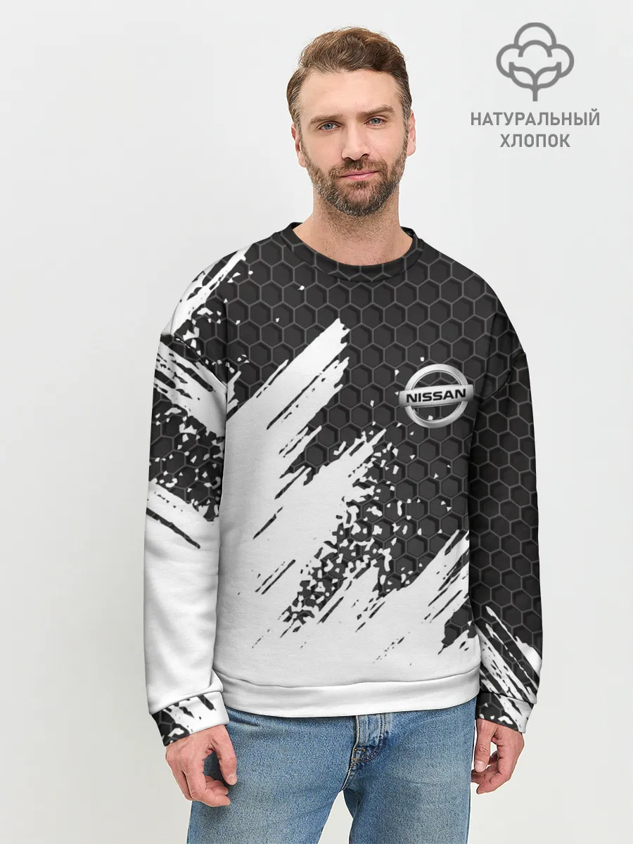 Мужской свитшот базовый / NISSAN